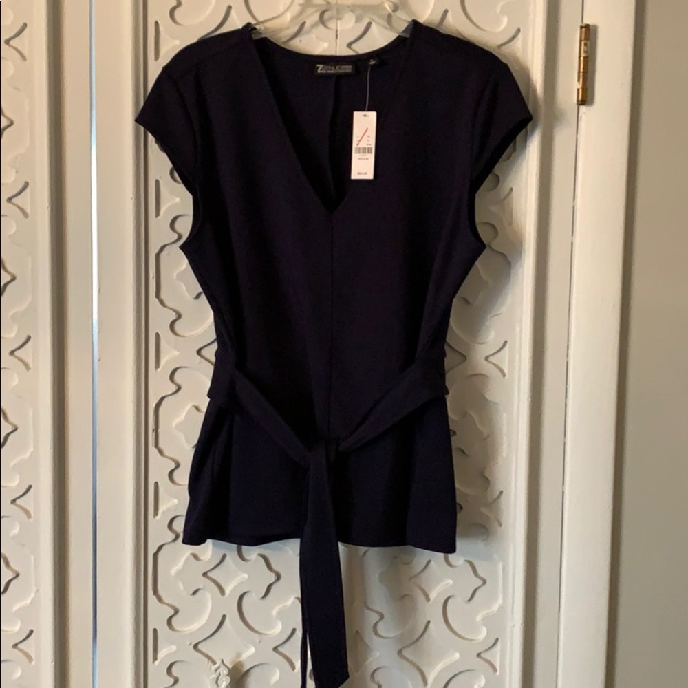 New..Short sleeve Navy Casual - Never Worn